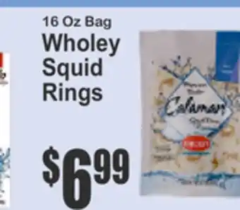 Key Food 16 Oz Bag Wholey Squid Rings offer