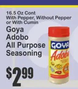 Key Food Goya Adobo All Purpose Seasoning offer