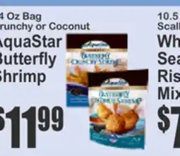 Key Food AquaStar Butterfly Shrimp offer