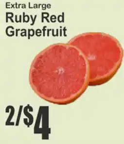 Key Food Extra Large Ruby Red Grapefruit offer