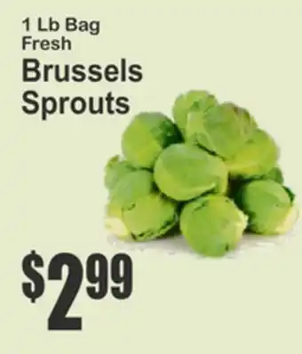 Key Food Brussels Sprouts offer