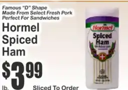 Key Food Hormel Spiced Ham offer