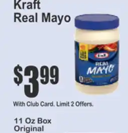 Key Food Kraft Real Mayo offer