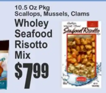 Key Food Wholey Seafood Risotto Mix offer
