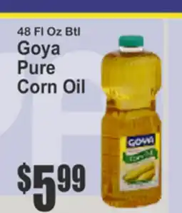 Key Food 48 FL Oz Btl Goya Pure Corn Oil offer