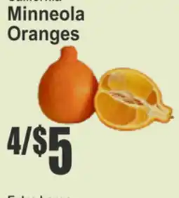Key Food California Minneola Oranges offer