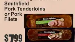 Key Food Smithfield Pork Tenderloins or Pork Filets offer