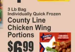 Key Food County Line Chicken Wing Portions offer