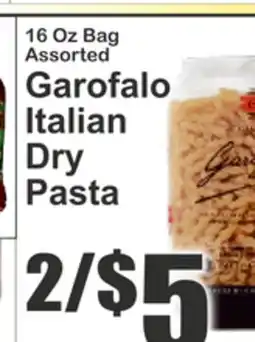 Key Food 16 Oz Bag Assorted Garofalo Italian Dry Pasta offer