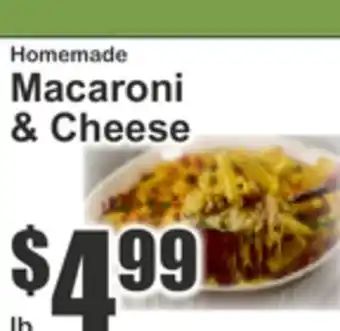 Key Food Homemade Macaroni & Cheese offer