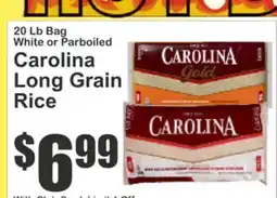 Key Food 20 Lb Bag White or Parboiled Carolina Long Grain Rice offer