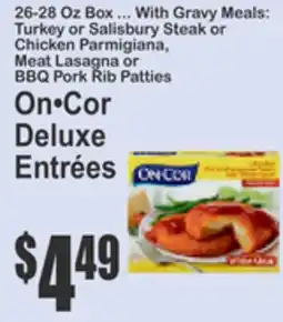 Key Food On•Cor Deluxe Entrées offer