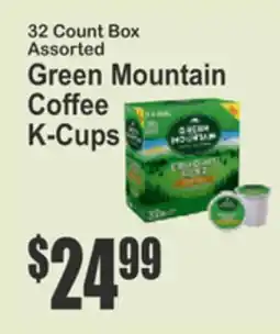 Key Food Green Mountain Coffee K-Cups offer