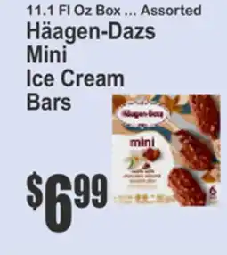 Key Food 11.1 Fl Oz Box ... Assorted Häagen-Dazs Mini Ice Cream Bars offer