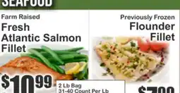Key Food Farm Raised Fresh Atlantic Salmon Fillet offer
