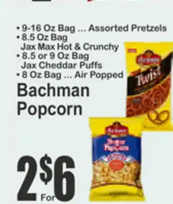Key Food Bachman Popcorn offer