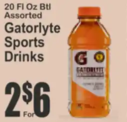 Key Food Gatorlyte Sports Drinks offer