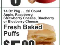 Key Food Fresh Baked Puffs offer