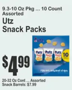 Key Food Utz Snack Packs offer