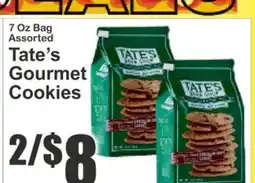 Key Food Tate's Gourmet Cookies offer