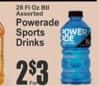 Key Food Powerade Sports Drinks offer