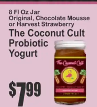 Key Food The Coconut Cult Probiotic Yogurt offer
