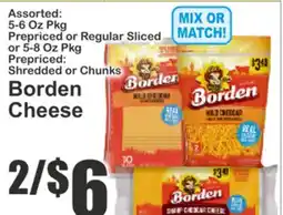 Key Food Borden Cheese offer