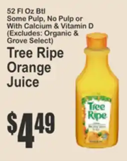Key Food Tree Ripe Orange Juice offer