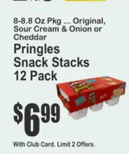 Key Food Pringles Snack Stacks offer