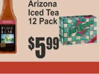 Key Food Arizona Iced Tea offer