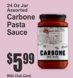 Key Food Carbone Pasta Sauce offer