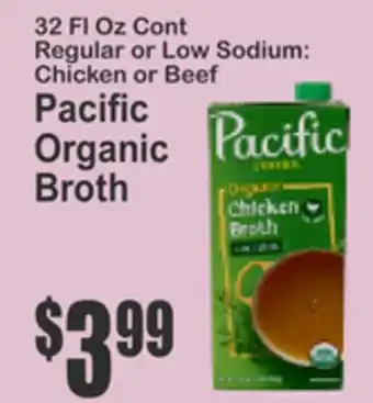 Key Food Pacific Organic Broth offer
