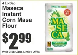 Almonte's Food Dynasty Marketplace Maseca Instant Corn Masa Flour offer