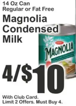 Almonte's Food Dynasty Marketplace Magnolia Condensed Milk offer