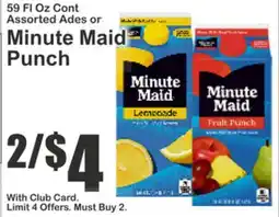 Almonte's Food Dynasty Marketplace Minute Maid Punch offer