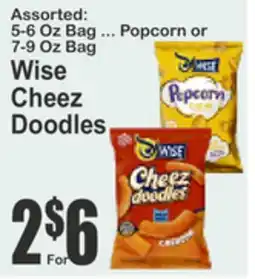 Almonte's Food Dynasty Marketplace Wise Cheez Doodles offer