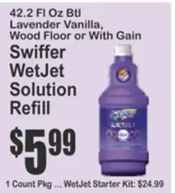 Almonte's Food Dynasty Marketplace Swiffer WetJet Solution Refill offer