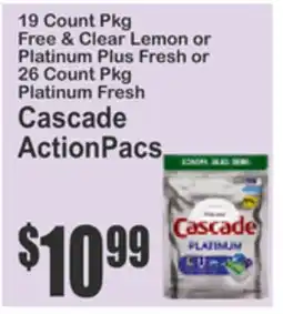 Almonte's Food Dynasty Marketplace Cascade ActionPacs offer