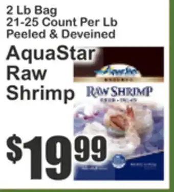 Almonte's Food Dynasty Marketplace AquaStar Raw Shrimp offer