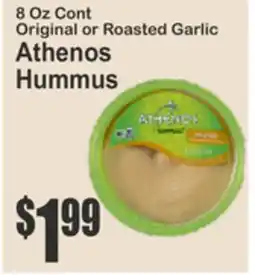Almonte's Food Dynasty Marketplace Athenos Hummus offer
