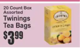 Almonte's Food Dynasty Marketplace 20 Count Box Assorted Twinings Tea Bags offer