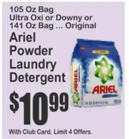 Almonte's Food Dynasty Marketplace Ariel Powder Laundry Detergent offer