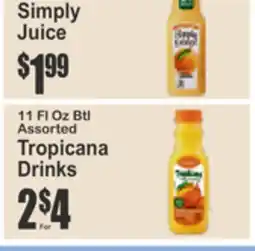 Almonte's Food Dynasty Marketplace Simply Juice offer