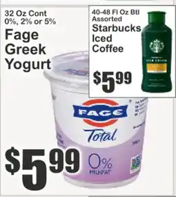 Almonte's Food Dynasty Marketplace Fage Greek Yogurt offer