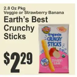 Almonte's Food Dynasty Marketplace Earth's Best Crunchy Sticks offer