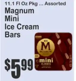 Almonte's Food Dynasty Marketplace 11.1 FL Oz Pkg ... Assorted Magnum Mini Ice Cream Bars offer
