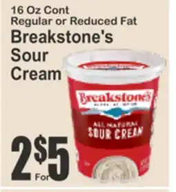 Almonte's Food Dynasty Marketplace Breakstone's Sour Cream offer