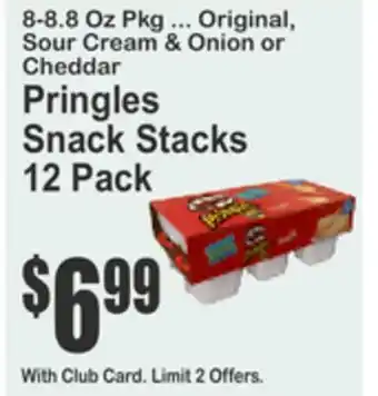 Almonte's Food Dynasty Marketplace Pringles Snack Stacks offer