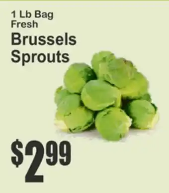 Almonte's Food Dynasty Marketplace Brussels Sprouts offer