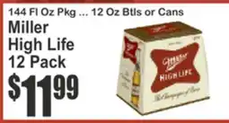 Almonte's Food Dynasty Marketplace Miller High Life offer